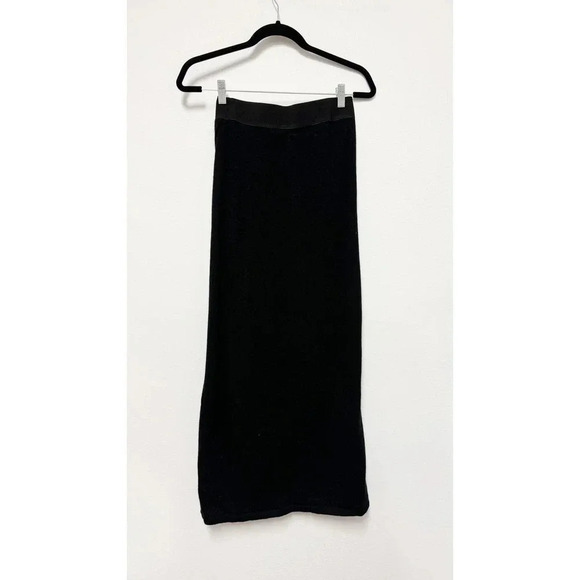 NWT $450 RtA Isadora 100% Cashmere Maxi Skirt - Faux Wrap Maxi Skirt Luxury - Picture 6 of 9